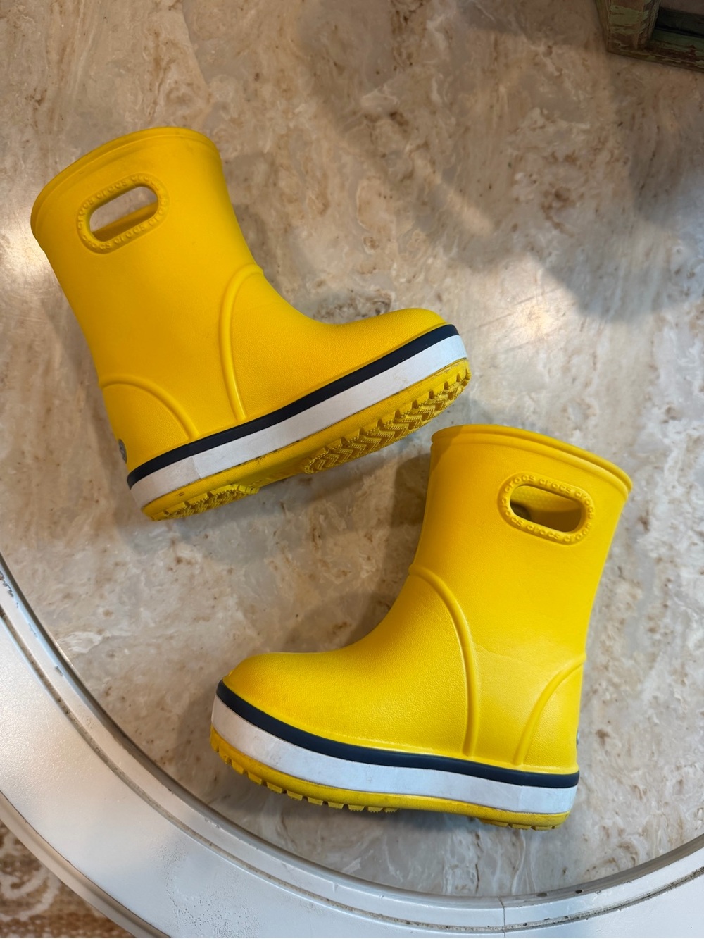 Crocs rain boots